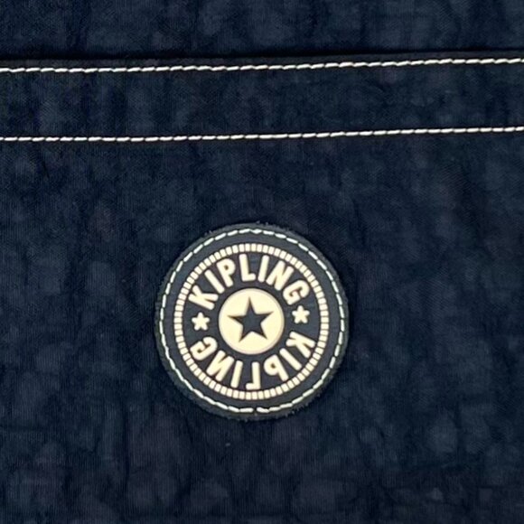 Vintage Early 2000s Kipling Women's Black Large Travel Tote Bag / Minimalist - Picture 5 of 16